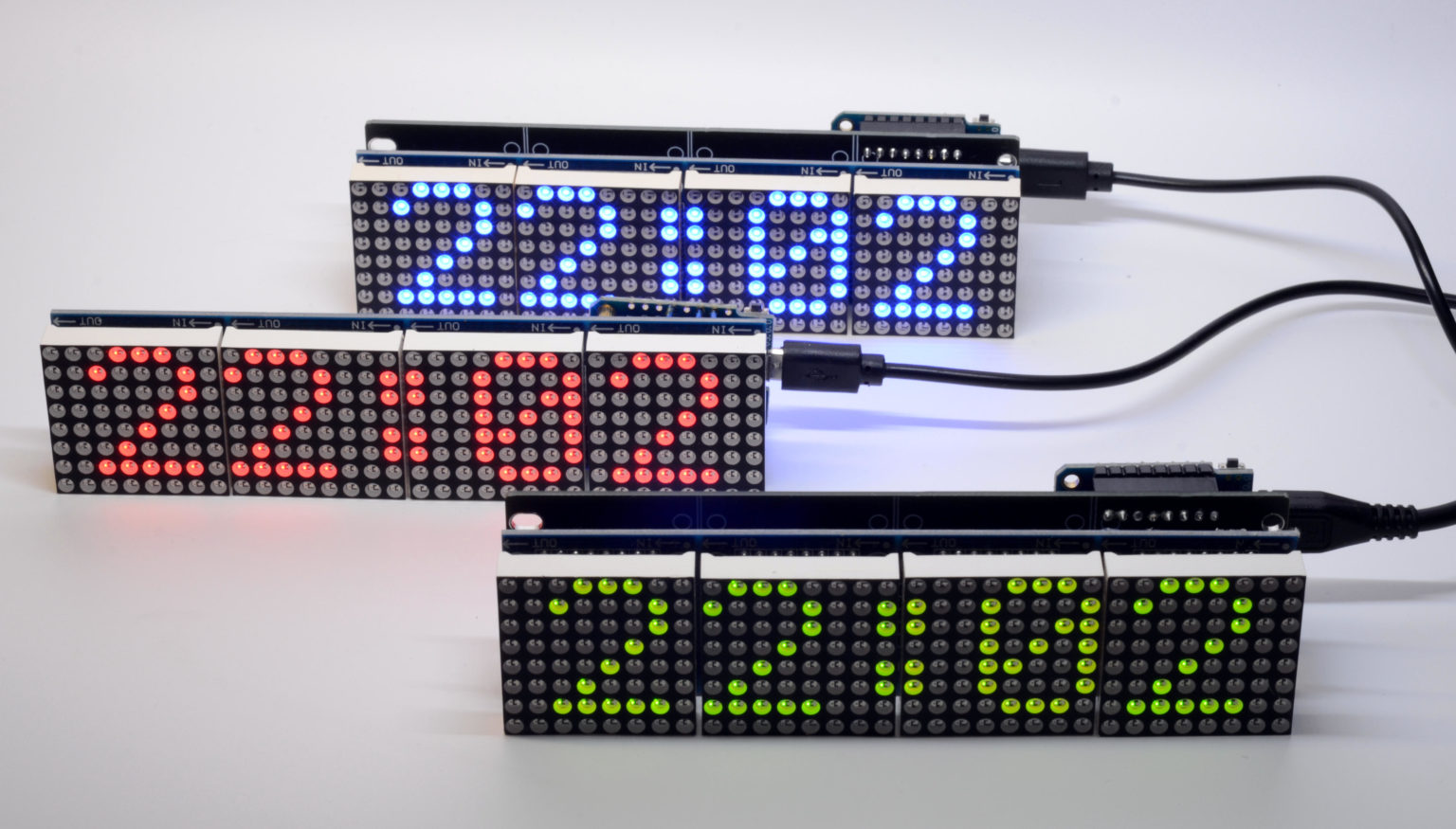 ESP8266 Led Matrix Clock – Sonocotta