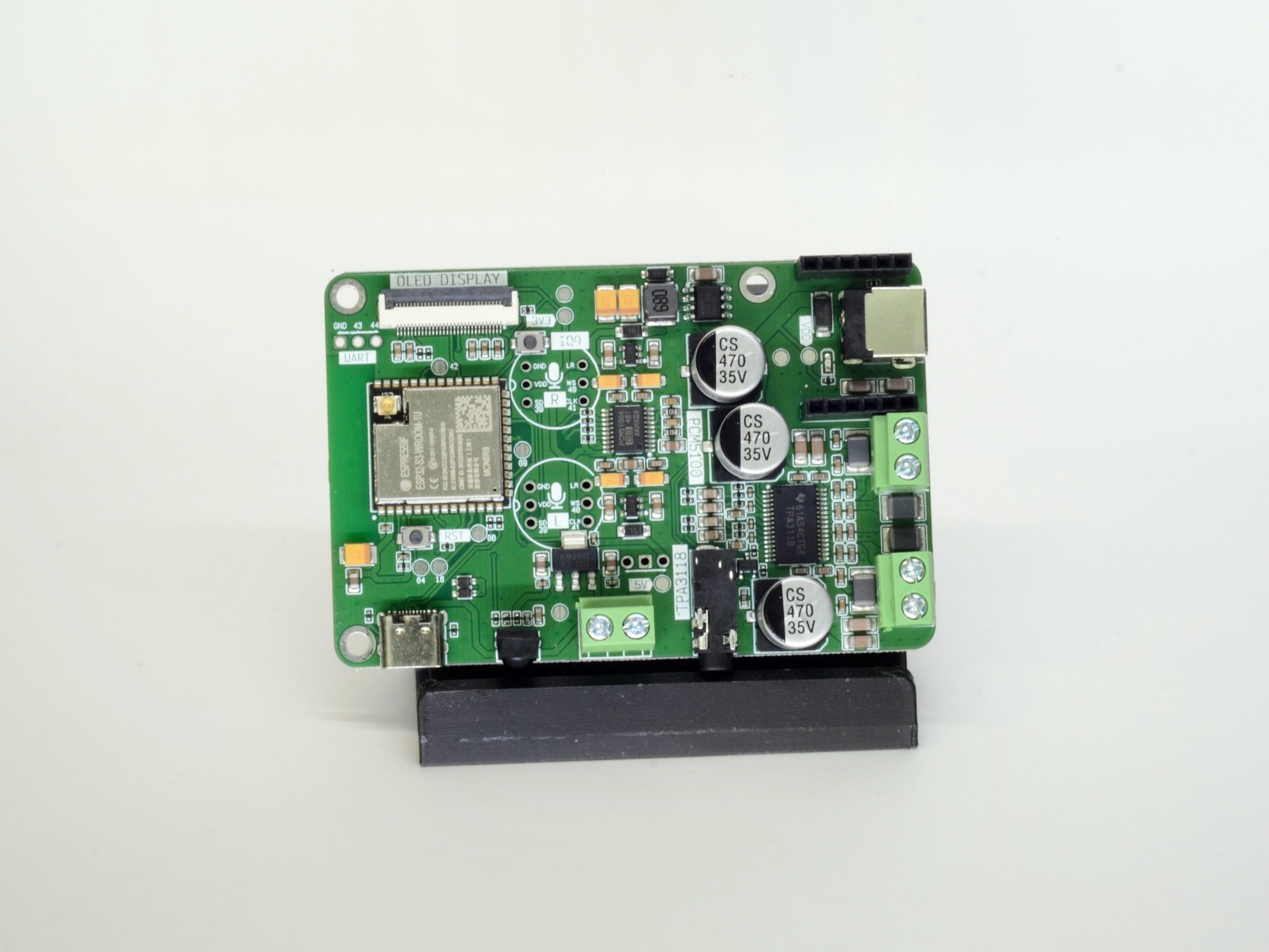 Amped ESP32 and Amped ESP32 Plus with TPA3118 amp